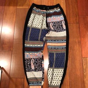 Topshop Printed Pants
